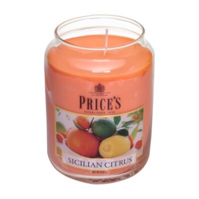 Candela Profumata Sicilian Citrus Price's Candles