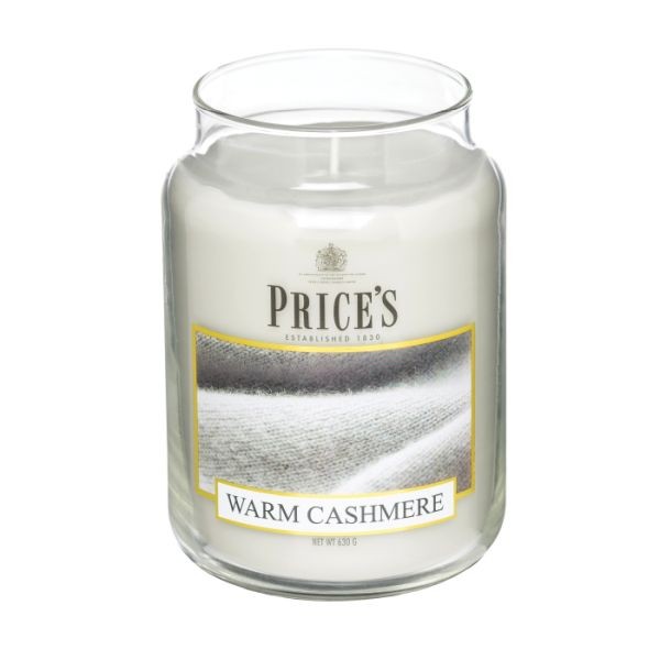 Candela Profumata Warm Cashmere Price's Candles