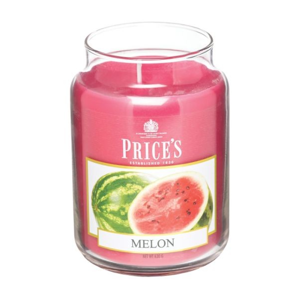 Candela Profumata Melon Price's Candles