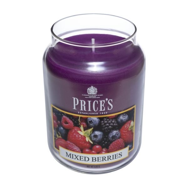 Candela Profumata Mixed Berries Price's Candles