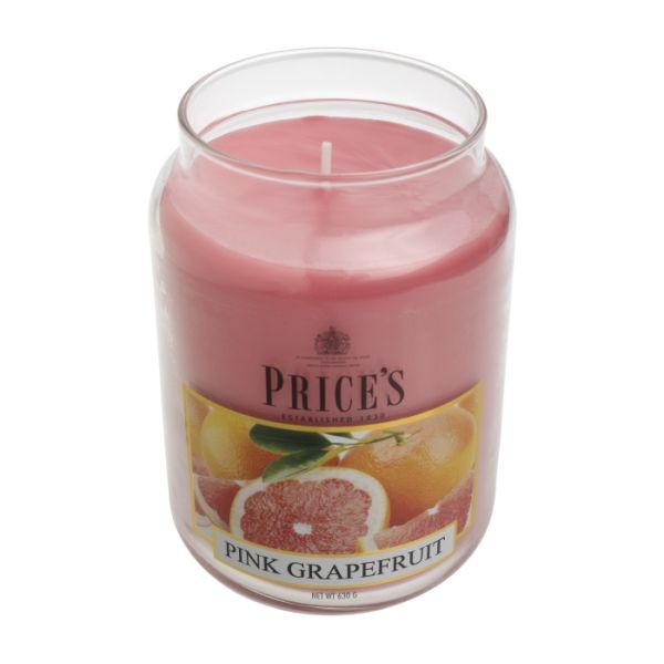 Candela Profumata Pink Grapefruit Price’s Candles