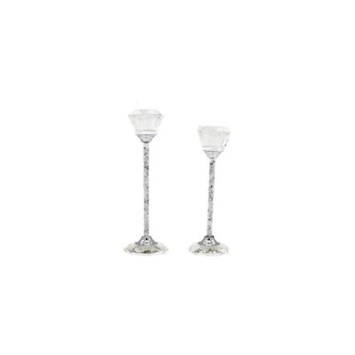 Candelabro di Cristallo Slanciato con Swarovski