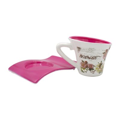 Tazza Portapianta Fucsia