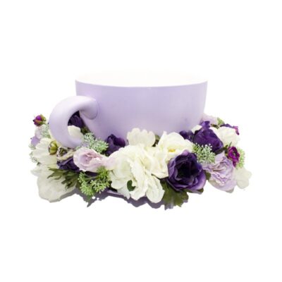 Coprivaso Tazza Caffè in Ceramica Viola