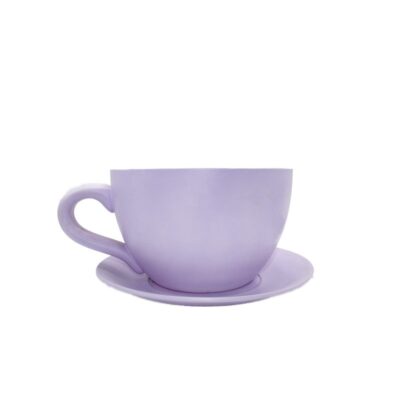 Coprivaso Tazza Caffè in Ceramica Viola