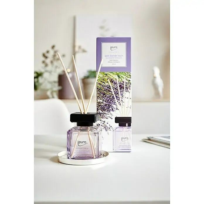 Ipuro Profumatore Ambiente Bastoncini Lavender Touch - Lavande Frémissante 100 ml