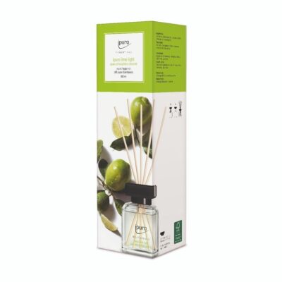 Ipuro Profumatore Ambiente Bastoncini Lime Light - Atmosphère citronée 100 ml