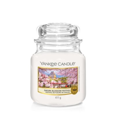 Sakura Blossom Festival Yankee Candle Candela Profumata