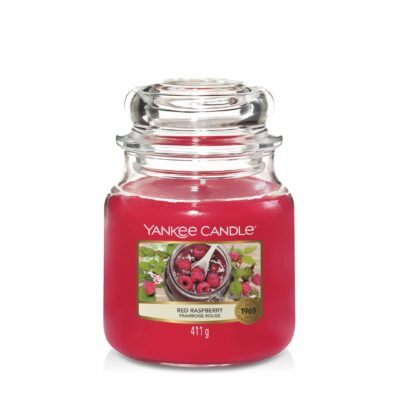 Red Raspberry Yankee Candle Candela Profumata
