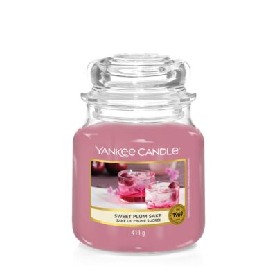 Sweet Plum Sake Yankee Candle Candela Profumata