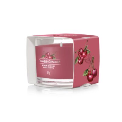 Black Cherry Candela Votiva Yankee Candle Singola