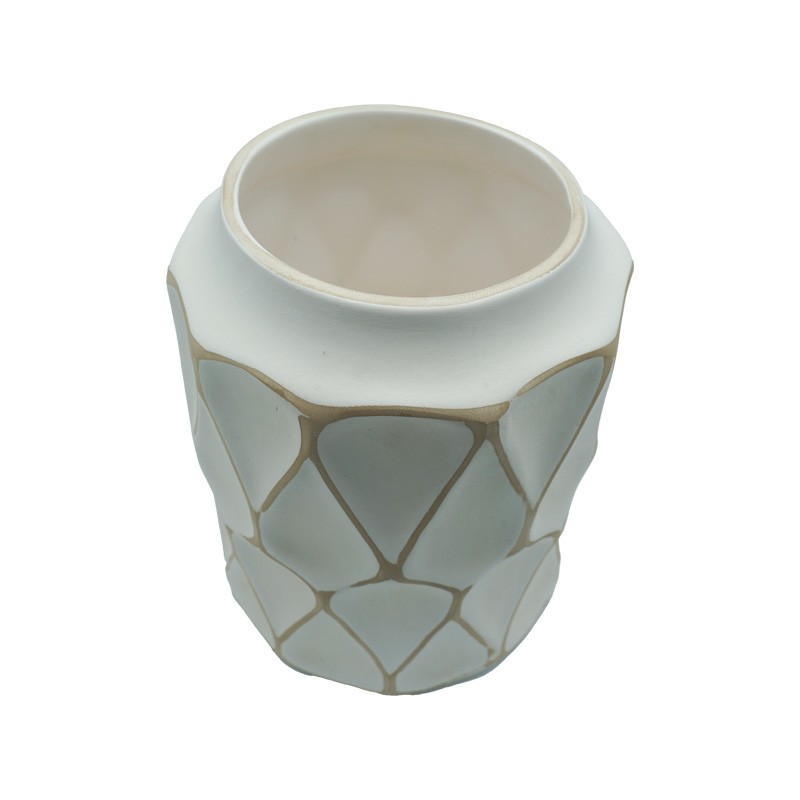Vaso in Ceramica Bianco Sporco Balcosta