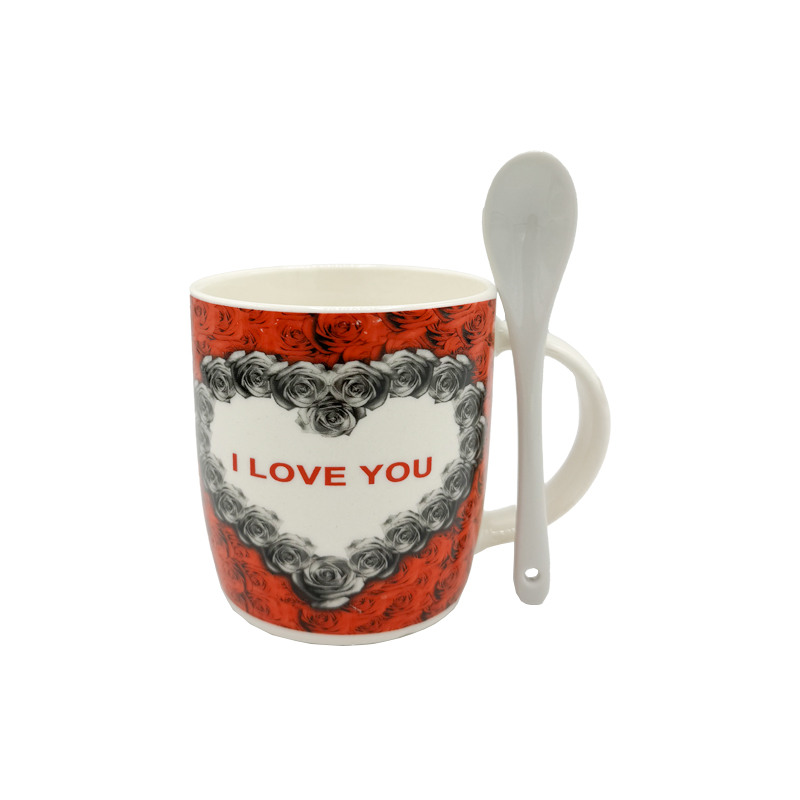 Tazza In Ceramica I Love You regalo per san valentino ideafiori 2